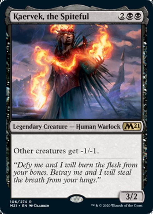 Kaervek, the Spiteful [Core Set 2021] | Gam3 Escape