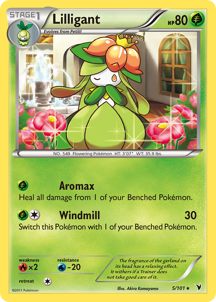 Lilligant (5/101) [Black & White: Noble Victories] | Gam3 Escape