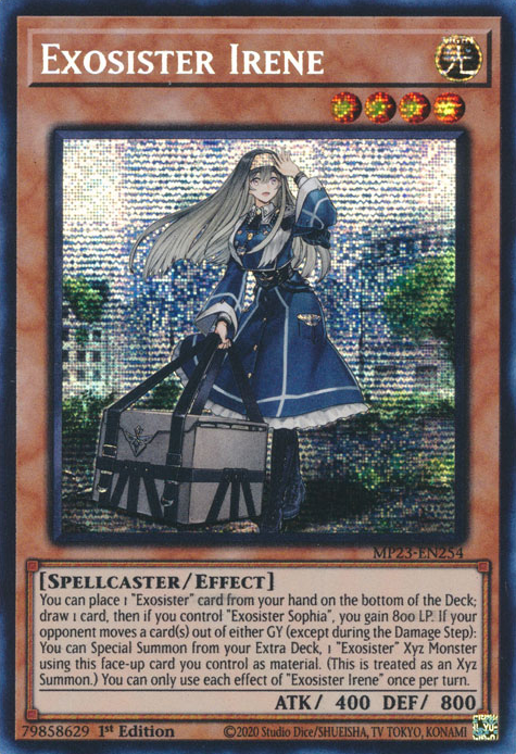 Exosister Irene [MP23-EN254] Prismatic Secret Rare | Gam3 Escape