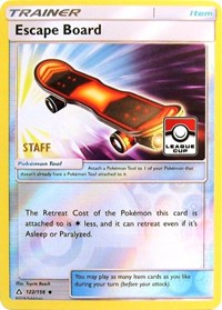 Escape Board (122/156) (League Promo Staff) [Sun & Moon: Ultra Prism] | Gam3 Escape