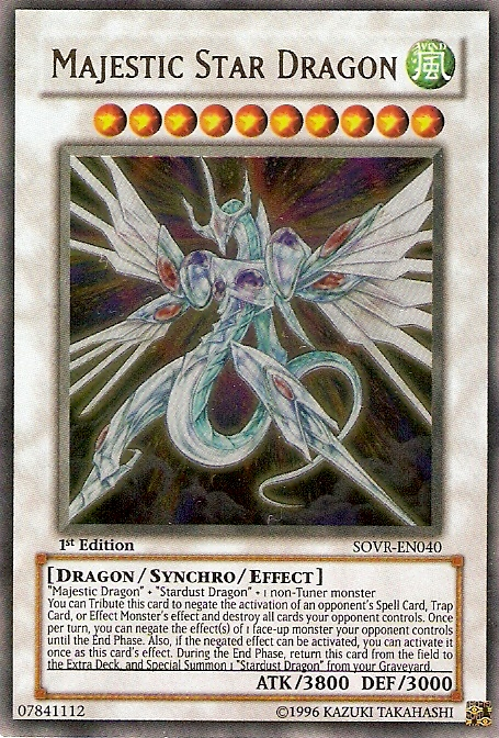 Majestic Star Dragon [SOVR-EN040] Ultra Rare | Gam3 Escape