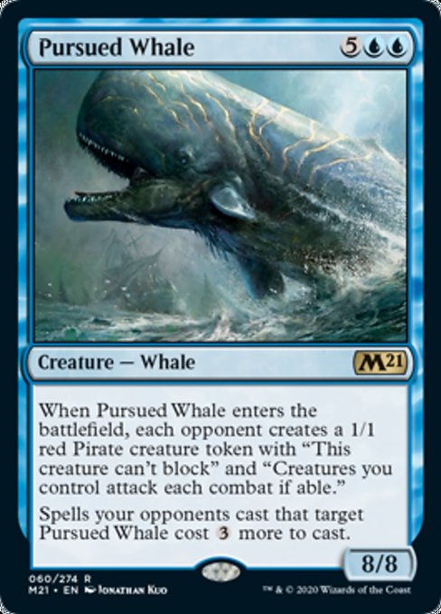 Pursued Whale [Core Set 2021] | Gam3 Escape
