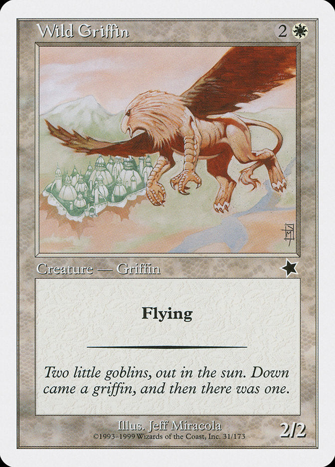 Wild Griffin [Starter 1999] | Gam3 Escape