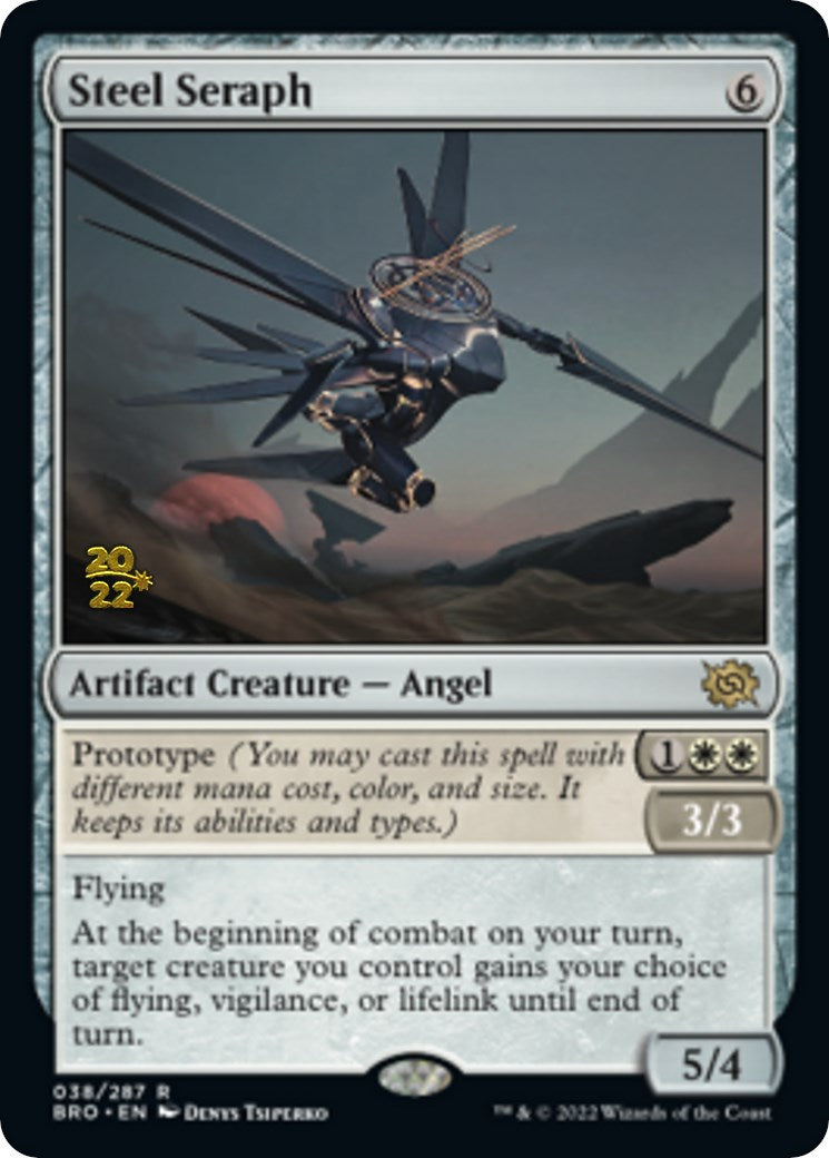 Steel Seraph [The Brothers' War: Prerelease Promos] | Gam3 Escape