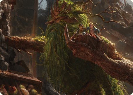 Treebeard, Gracious Host Art Card [The Lord of the Rings: Tales of Middle-earth Art Series] | Gam3 Escape