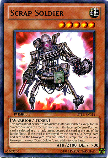 Scrap Soldier [STBL-EN024] Rare | Gam3 Escape