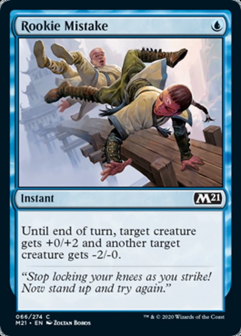Rookie Mistake [Core Set 2021] | Gam3 Escape