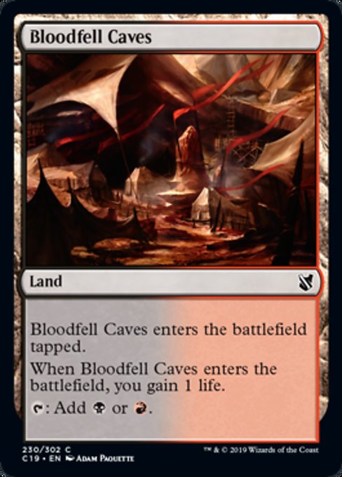 Bloodfell Caves [Commander 2019] | Gam3 Escape