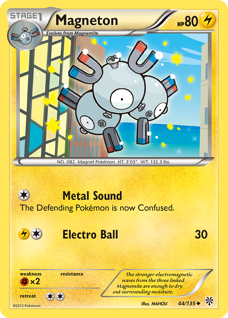 Magneton (44/135) [Black & White: Plasma Storm] | Gam3 Escape