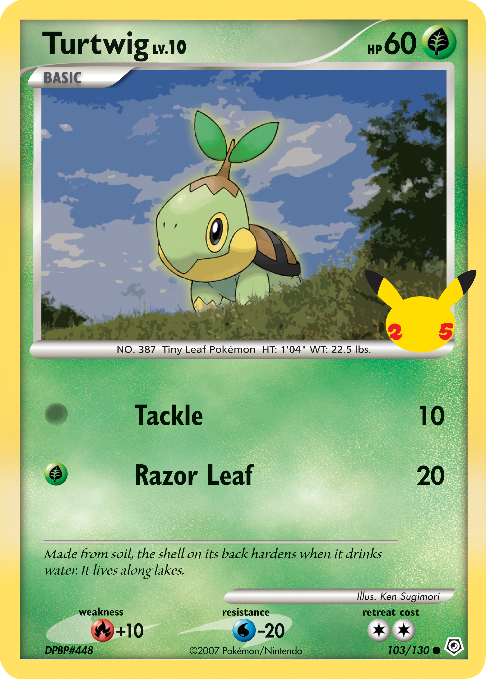 Turtwig (103/130) [First Partner Pack] | Gam3 Escape
