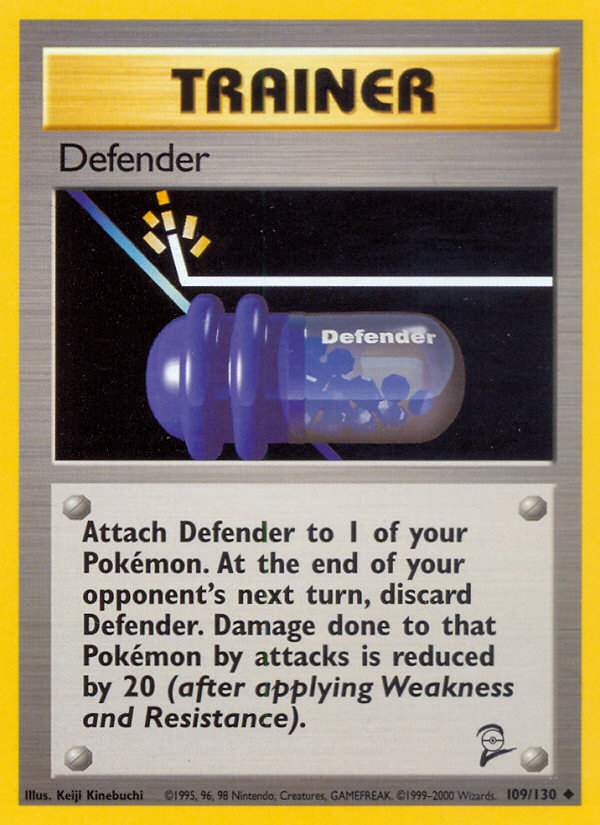 Defender (109/130) [Base Set 2] | Gam3 Escape