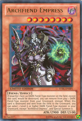 Archfiend Empress [STBL-ENSP1] Ultra Rare | Gam3 Escape