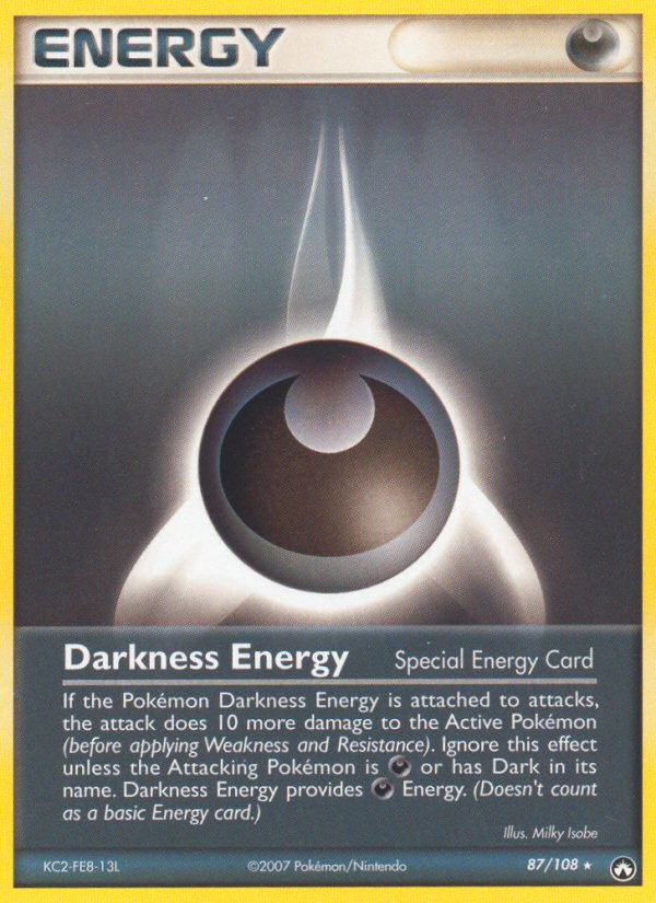 Darkness Energy (87/108) [EX: Power Keepers] | Gam3 Escape