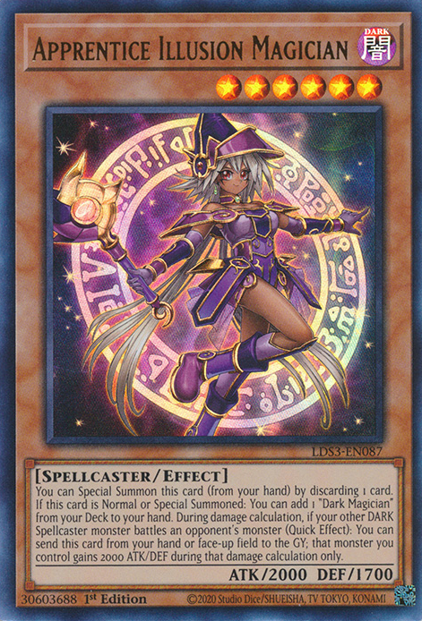 Apprentice Illusion Magician [LDS3-EN087] Ultra Rare | Gam3 Escape