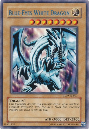 Blue-Eyes White Dragon (Silver) [DL09-EN001] Rare | Gam3 Escape