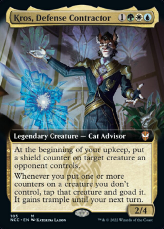 Kros, Defense Contractor (Extended Art) [Streets of New Capenna Commander] | Gam3 Escape