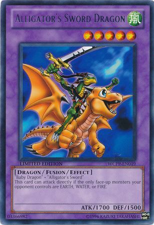 Alligator's Sword Dragon [WCPP-EN019] Rare | Gam3 Escape