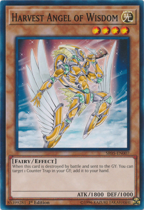 Harvest Angel of Wisdom [SR05-EN007] Common | Gam3 Escape