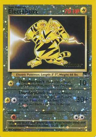 Electabuzz (1) (Winner) [Best of Promos] | Gam3 Escape