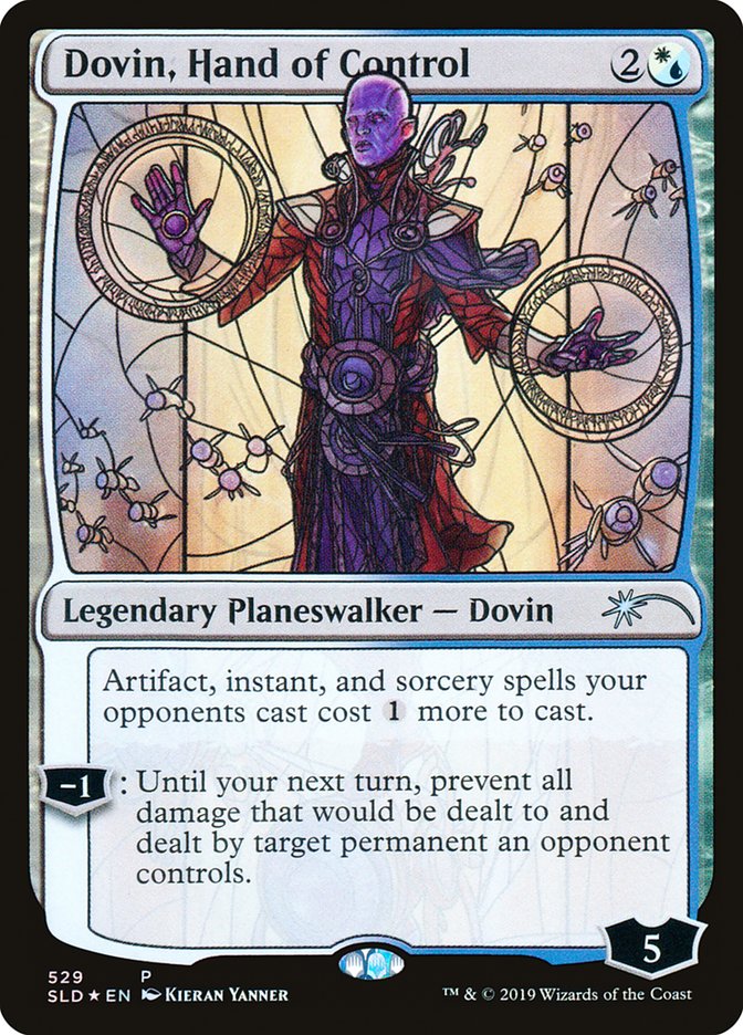 Dovin, Hand of Control (Stained Glass) [Secret Lair Drop Promos] | Gam3 Escape