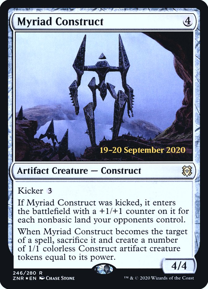 Myriad Construct  [Zendikar Rising Prerelease Promos] | Gam3 Escape