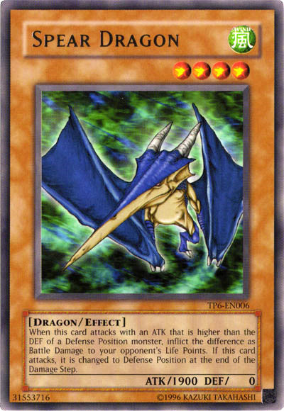 Spear Dragon [TP6-EN006] Rare | Gam3 Escape