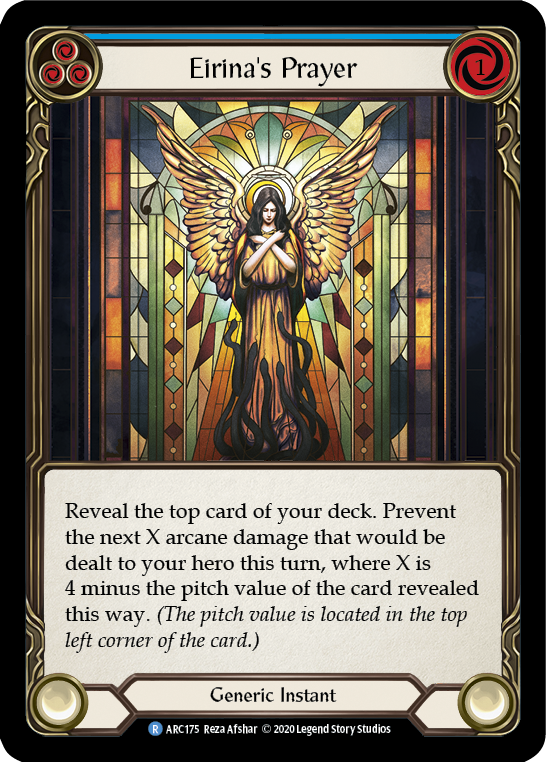 Eirina's Prayer (Blue) [ARC175] Unlimited Normal | Gam3 Escape