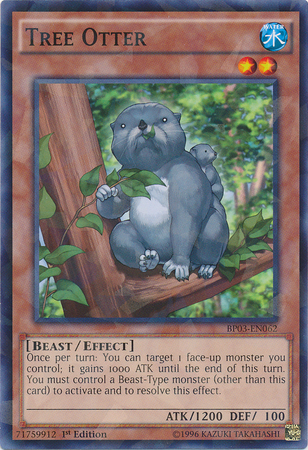 Tree Otter (Shatterfoil) [BP03-EN062] Common | Gam3 Escape