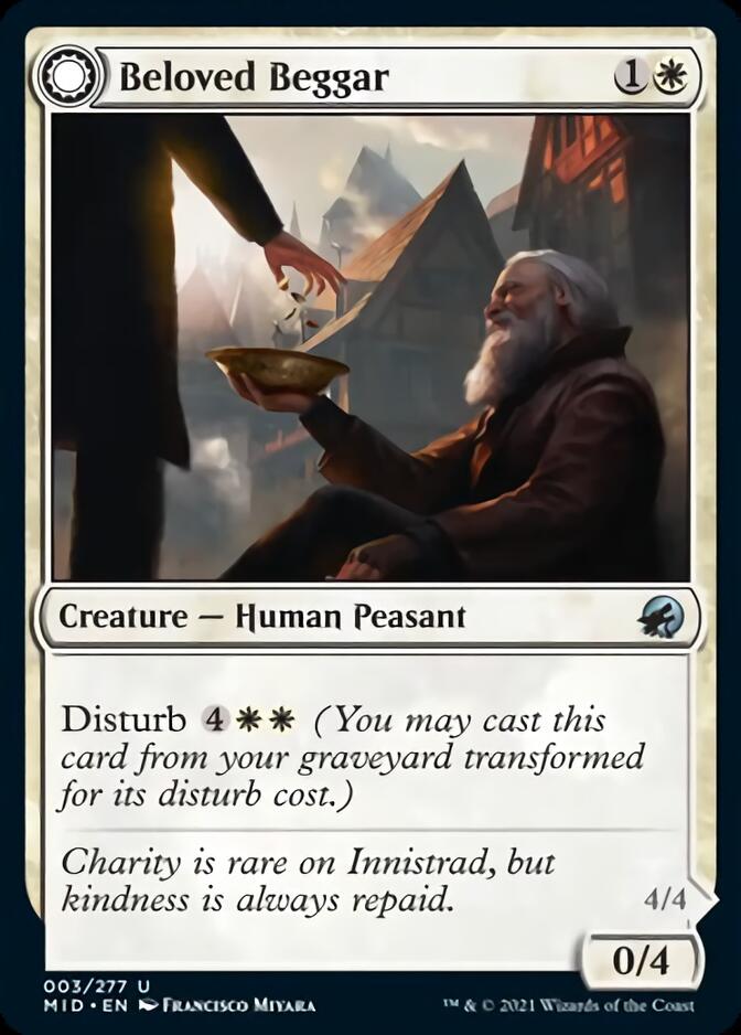 Beloved Beggar // Generous Soul [Innistrad: Midnight Hunt] | Gam3 Escape