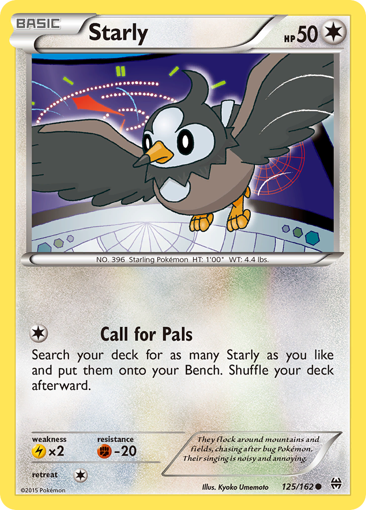 Starly (125/162) [XY: BREAKthrough] | Gam3 Escape