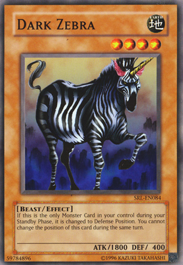 Dark Zebra [SRL-084] Common | Gam3 Escape