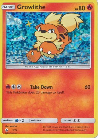 Growlithe (1/12) [McDonald's Promos: 2018 Collection] | Gam3 Escape