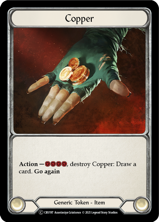 Copper [CRU197-RF] 1st Edition Rainbow Foil | Gam3 Escape