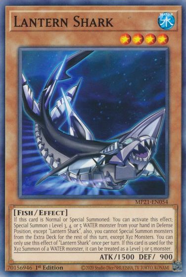 Lantern Shark [MP21-EN054] Common | Gam3 Escape