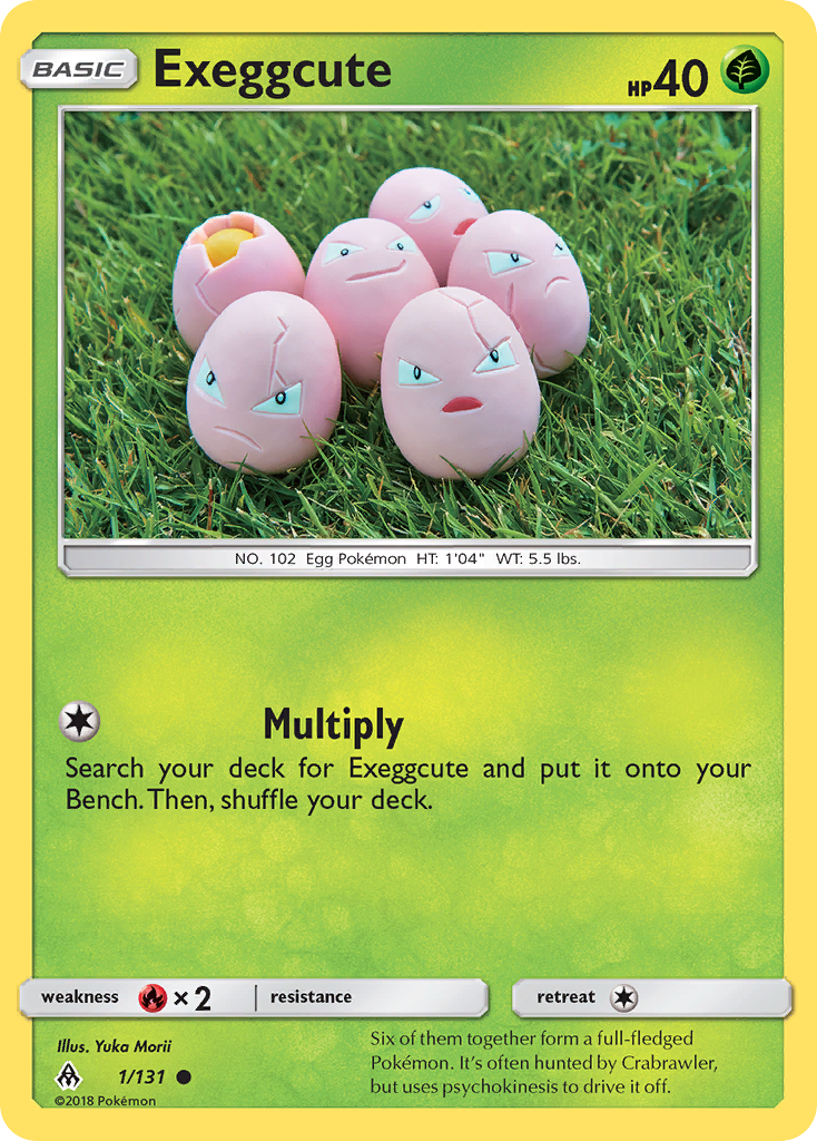 Exeggcute (1/131) [Sun & Moon: Forbidden Light] | Gam3 Escape