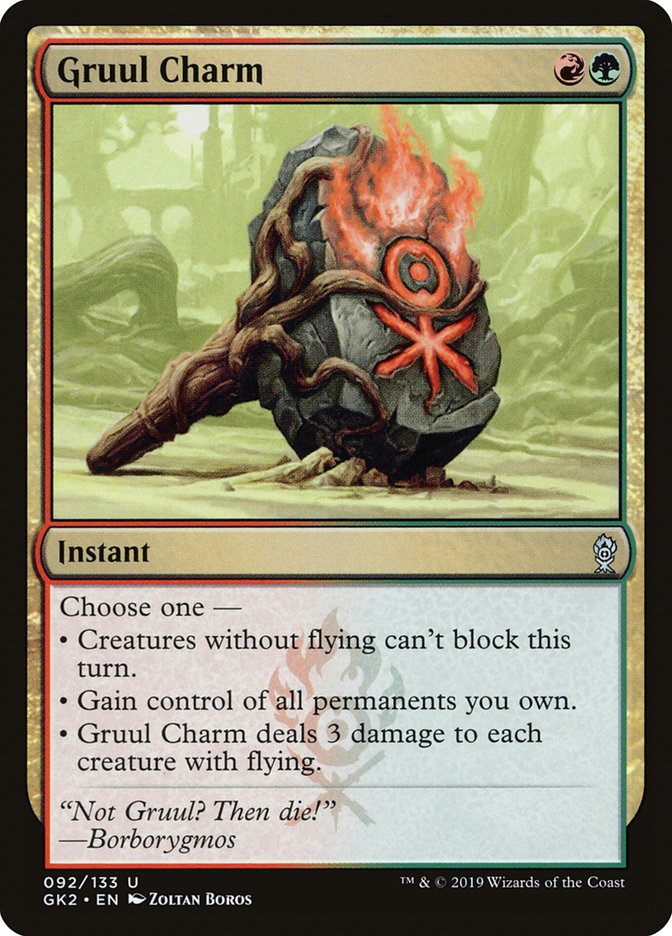 Gruul Charm [Ravnica Allegiance Guild Kit] | Gam3 Escape