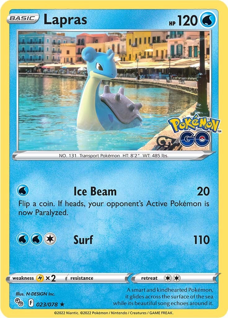 Lapras (023/078) [Pokémon GO] | Gam3 Escape