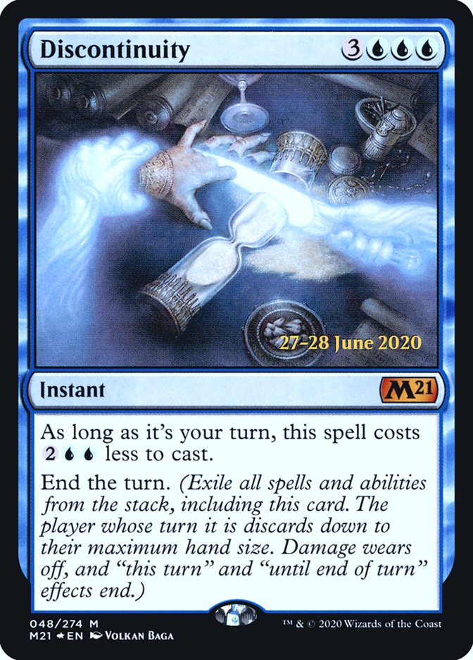 Discontinuity  [Core Set 2021 Prerelease Promos] | Gam3 Escape