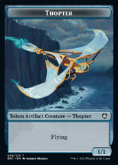 Copy // Thopter (006) Double-Sided Token [The Brothers' War Commander Tokens] | Gam3 Escape