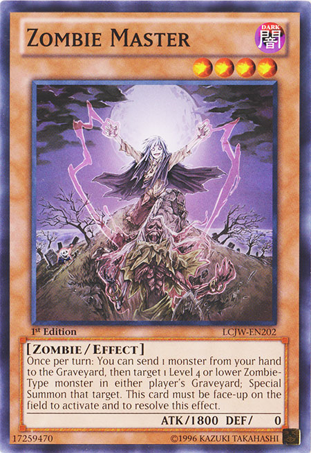 Zombie Master [LCJW-EN202] Common | Gam3 Escape