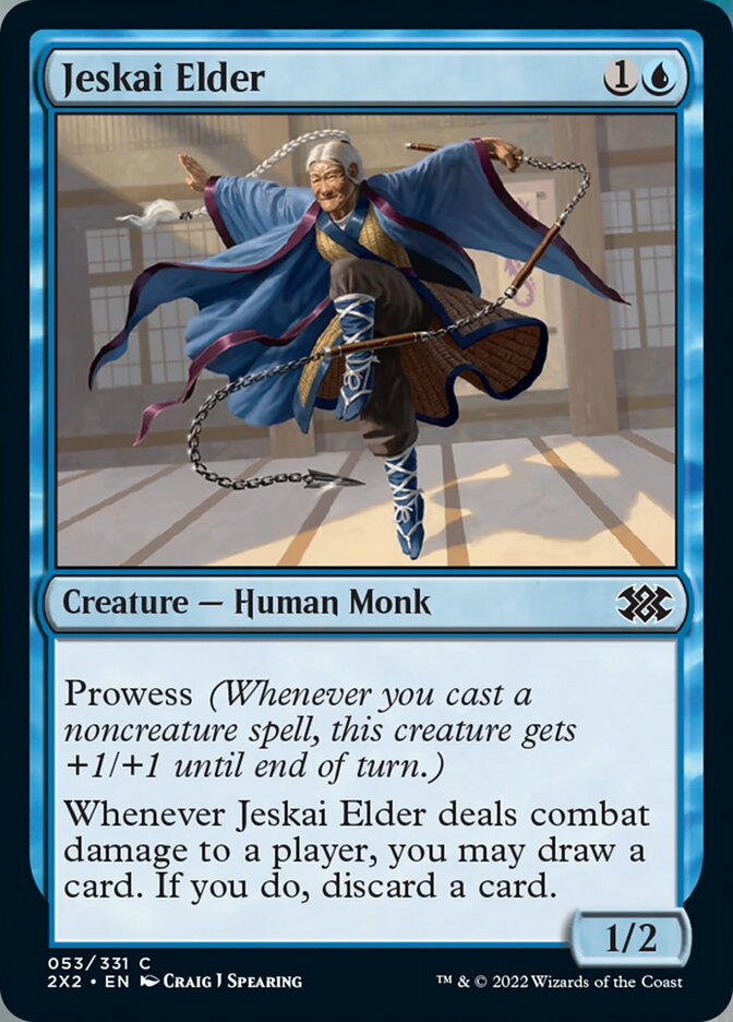 Jeskai Elder [Double Masters 2022] | Gam3 Escape