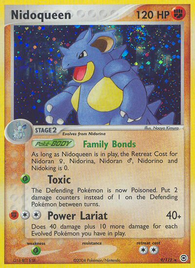 Nidoqueen (9/112) [EX: FireRed & LeafGreen] | Gam3 Escape