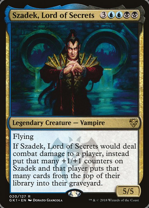 Szadek, Lord of Secrets [GRN Guild Kit] | Gam3 Escape