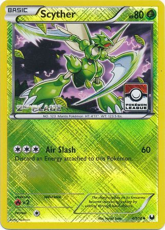 Scyther (4/108) (League Promo 2nd Place) [Black & White: Dark Explorers] | Gam3 Escape