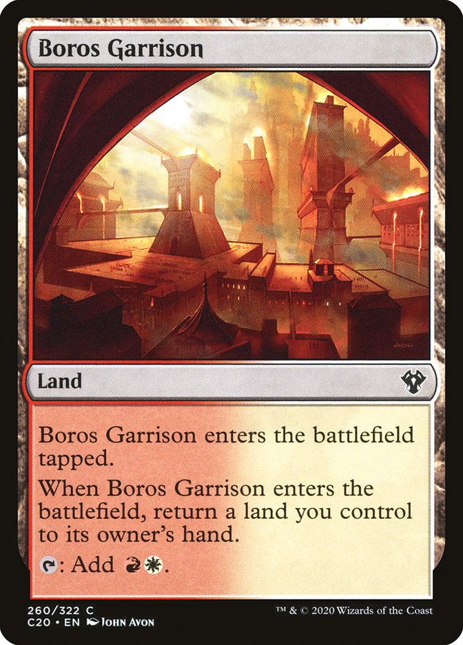 Boros Garrison [Commander 2020] | Gam3 Escape