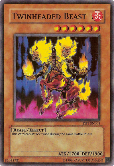 Twinheaded Beast [DBT-EN003] Super Rare | Gam3 Escape