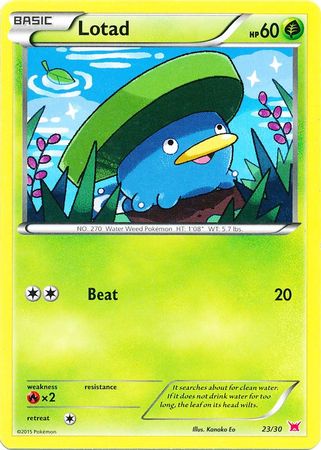 Lotad (23/30) [XY: Trainer Kit 2 - Latias] | Gam3 Escape