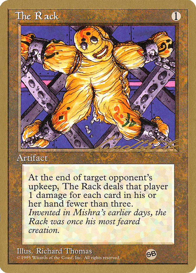 The Rack (Leon Lindback) (SB) [Pro Tour Collector Set] | Gam3 Escape