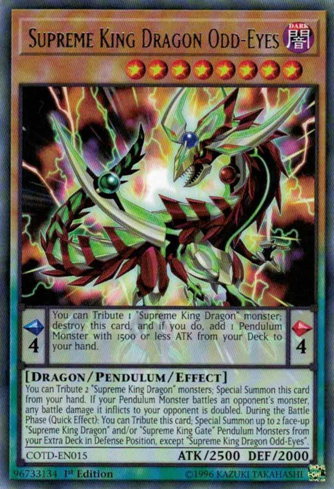 Supreme King Dragon Odd-Eyes [COTD-EN015] Rare | Gam3 Escape