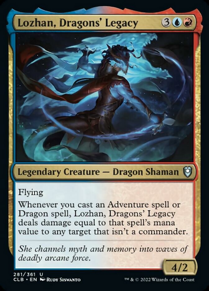 Lozhan, Dragons' Legacy [Commander Legends: Battle for Baldur's Gate] | Gam3 Escape